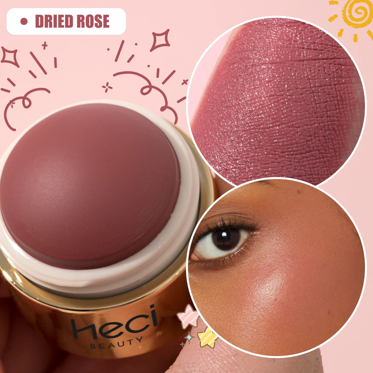 Cream Blush Ball 3-in-1 Make-up-Stift