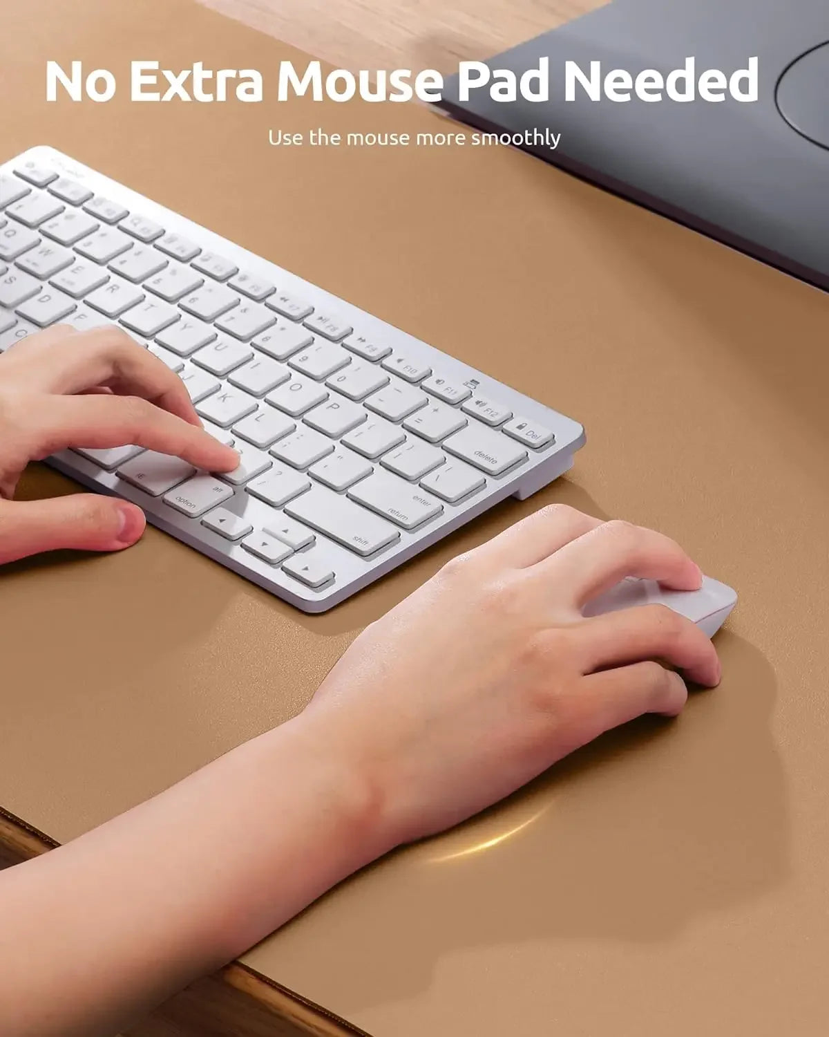 FTVAE Leather Large Desk Mat Protector