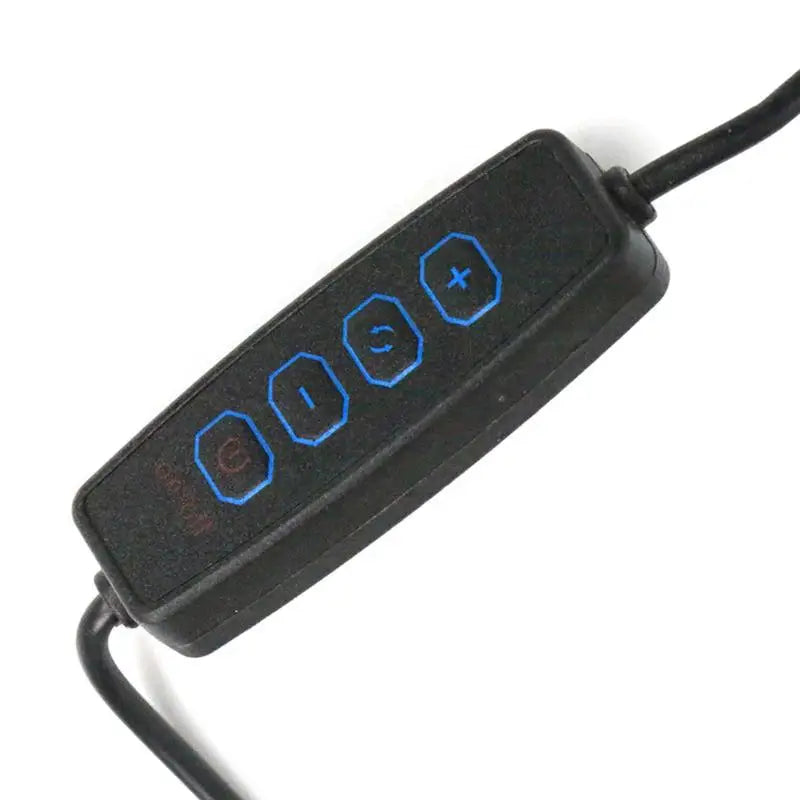 USB-Selfie-Ringlicht mit Stativ und Fernbedienung