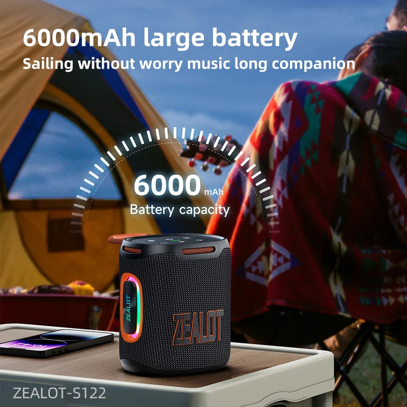 Zealot S122 25W Waterproof Bluetooth Speaker