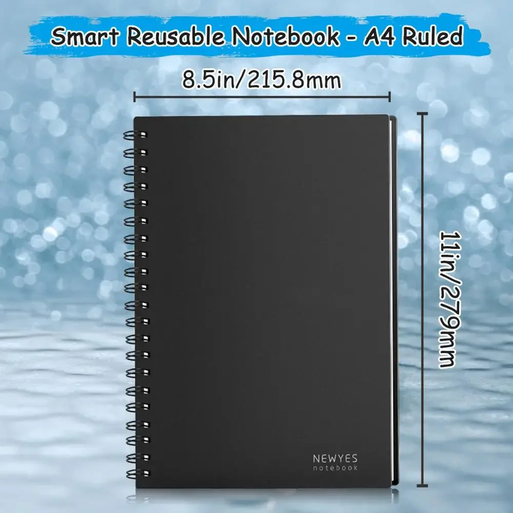 HOMESTEC A4 Reusable Erasable Notebook