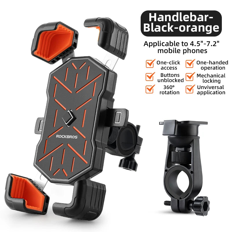 ROCKBROS Bike & Motorcycle Phone Holder