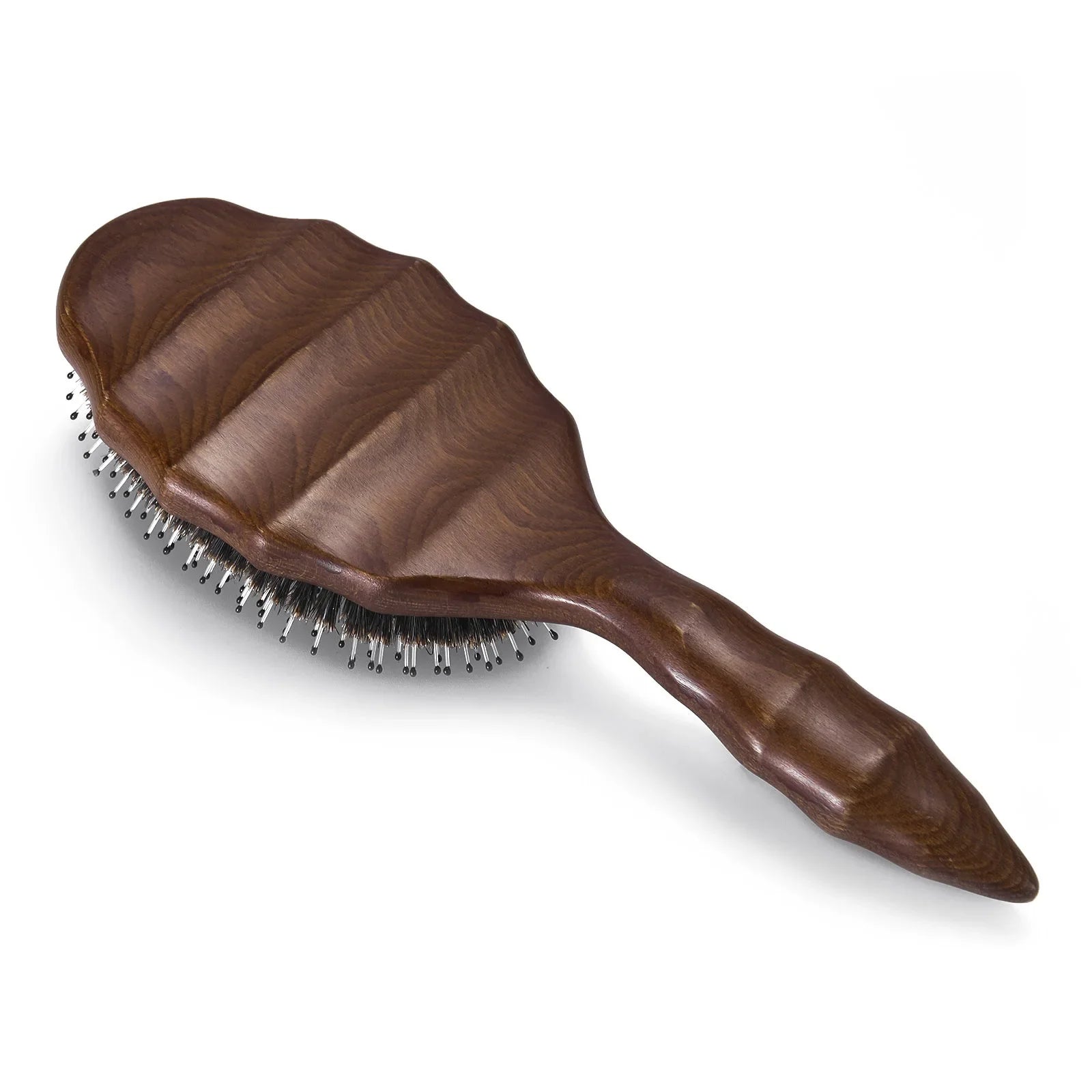 Professional Wooden Bristle Hair Comb