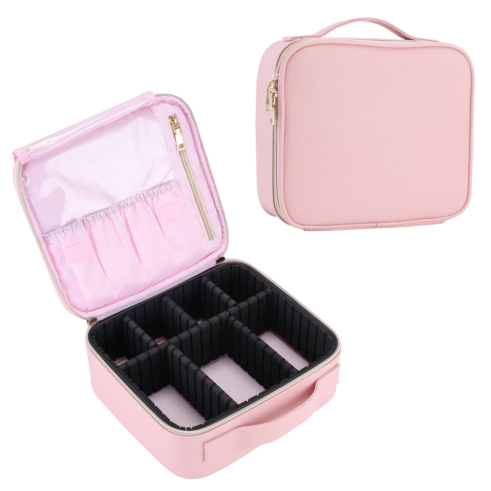 Pro Makeup & Brush Travel Organizer