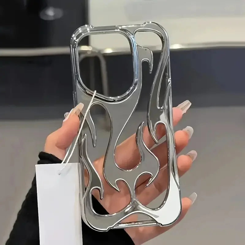 Hollow Flame Phone Case for iPhone