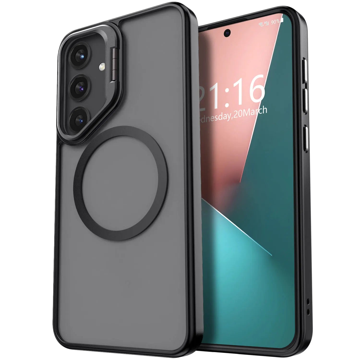 Rugged Kickstand Case for Galaxy S25