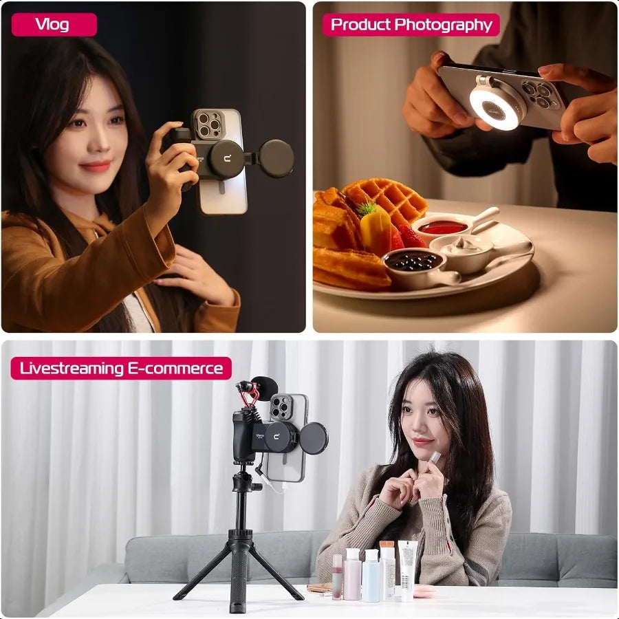 ULANZI Magnetic LED Selfie Ring Light