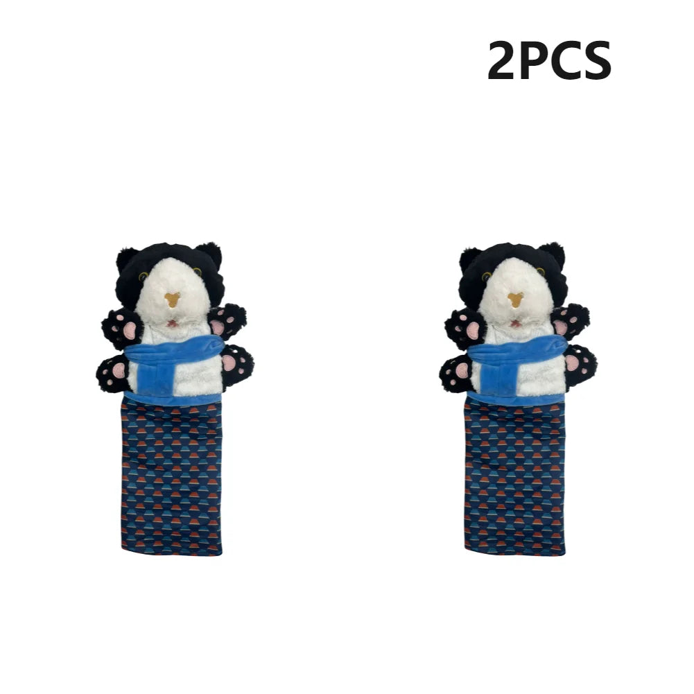 Katzen-Wrestler-Puppen-Plüschtier-Set