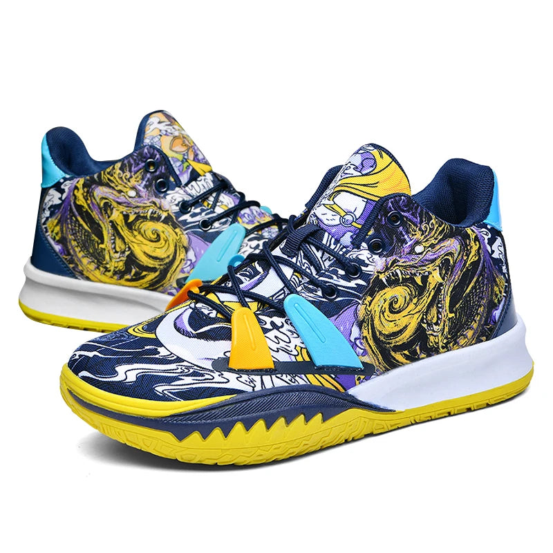 Rutschfeste, atmungsaktive Basketball-Sneaker für Herren