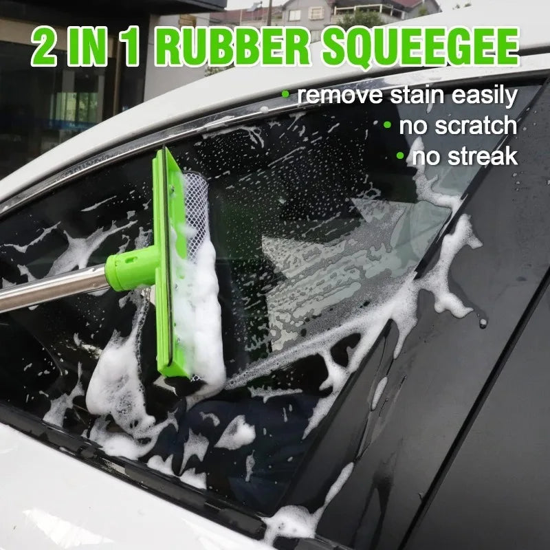 62" Long Handle Car Wash Brush Kit