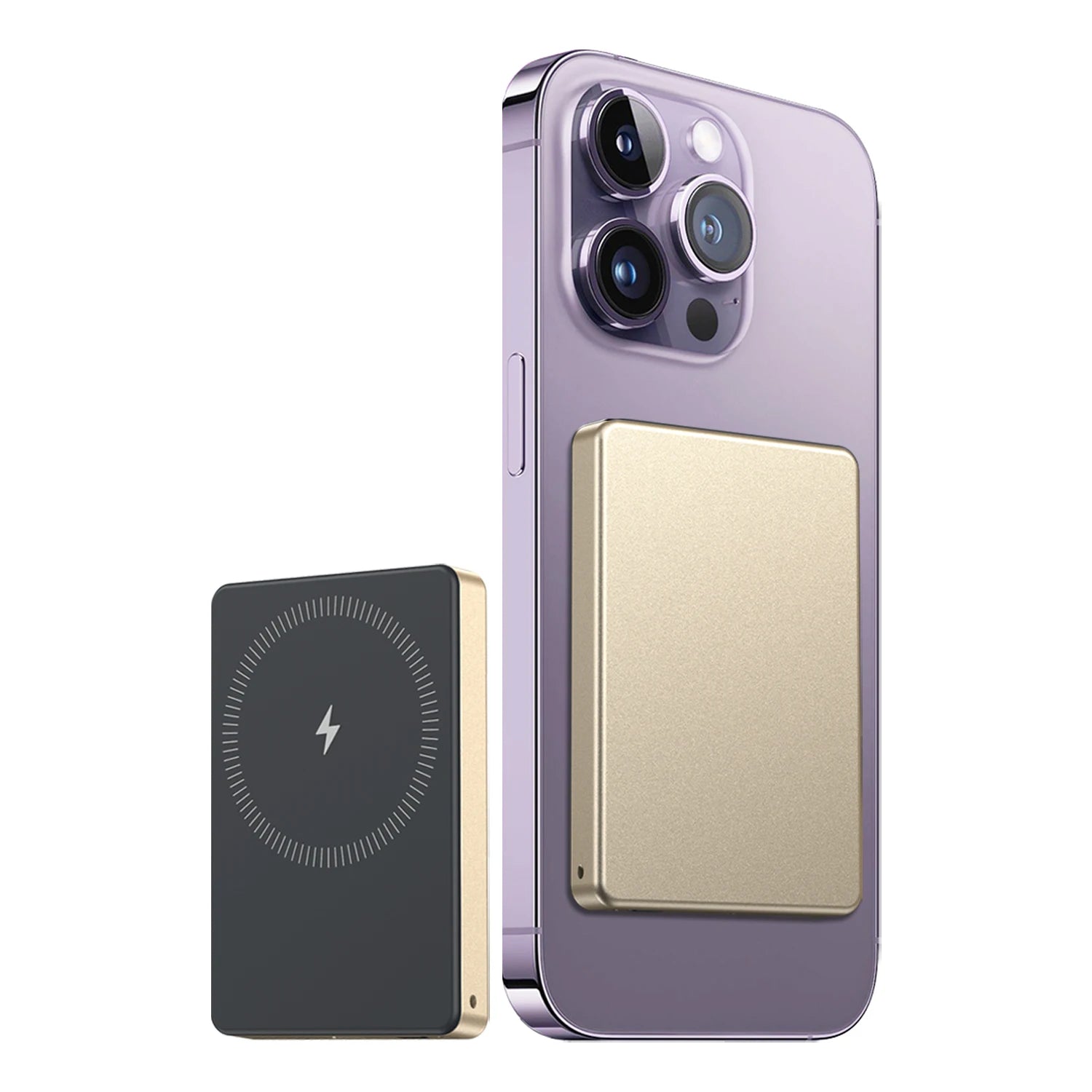 Magnetic 5000mAh Wireless Power Bank USB-C