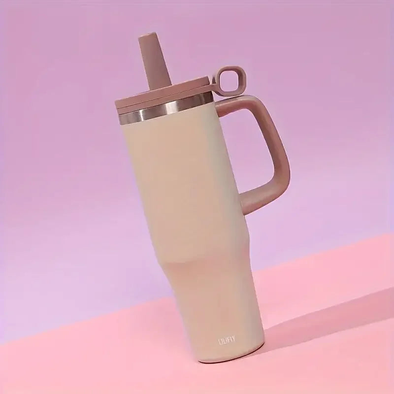 Stainless Steel Travel Cup with Handle