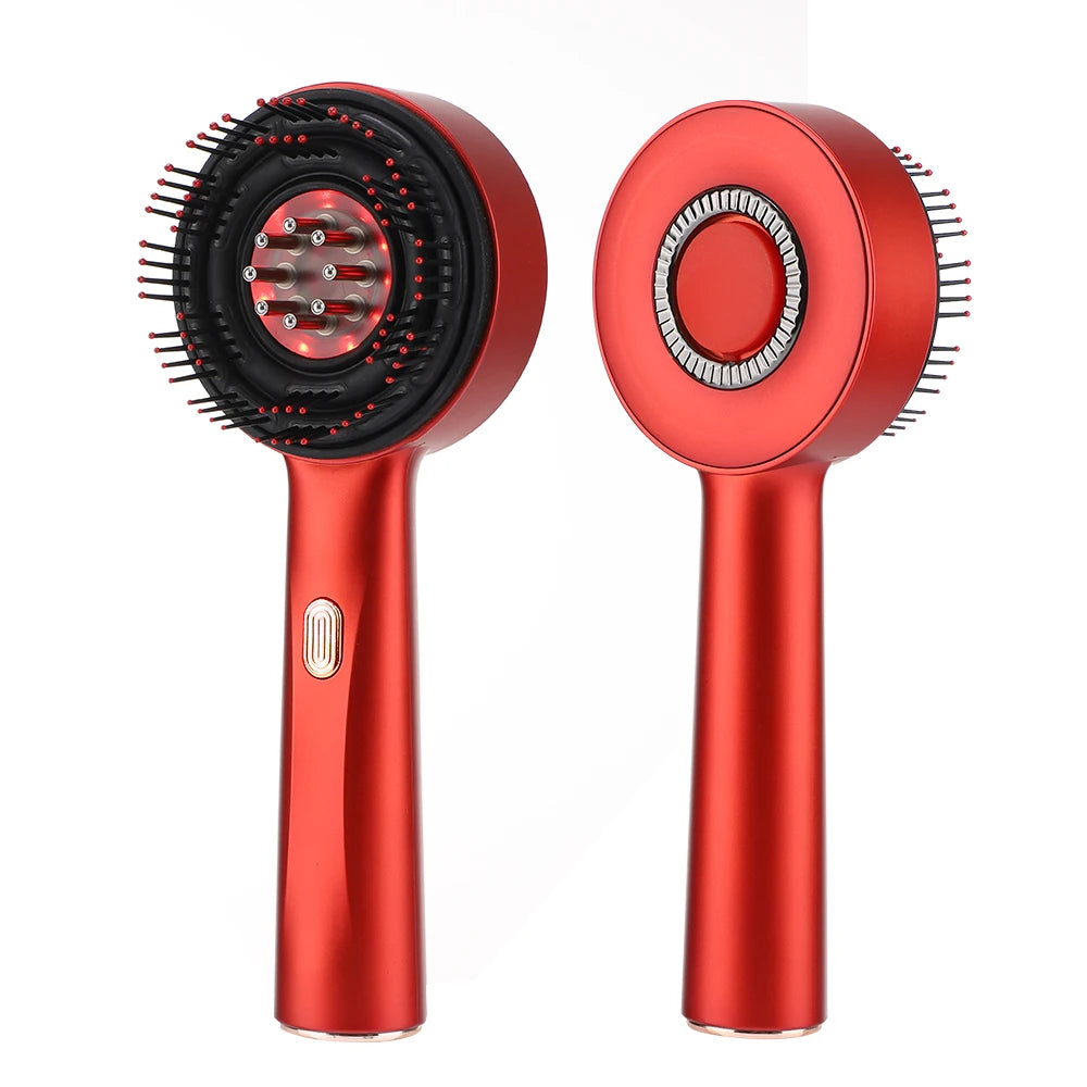 Red Light Electric Massage Comb