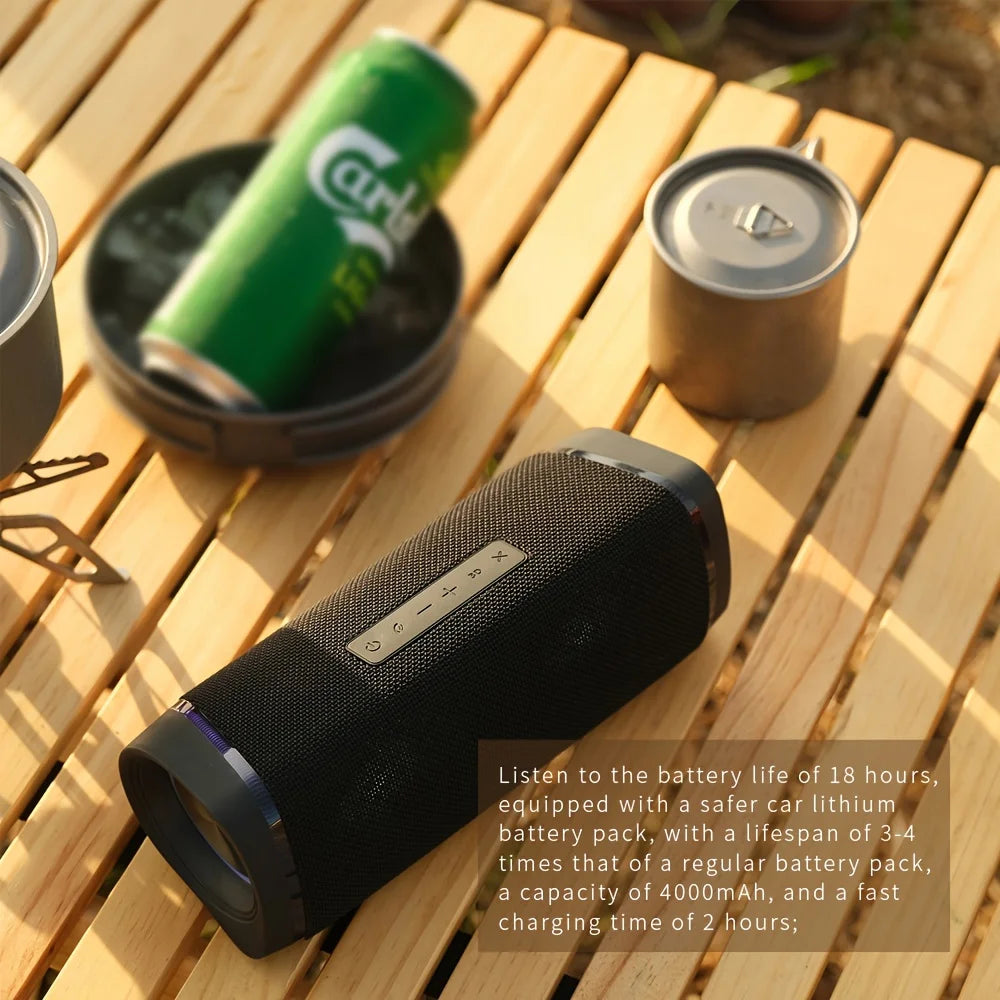 Tragbarer wasserdichter Bluetooth-Lautsprecher 40 W