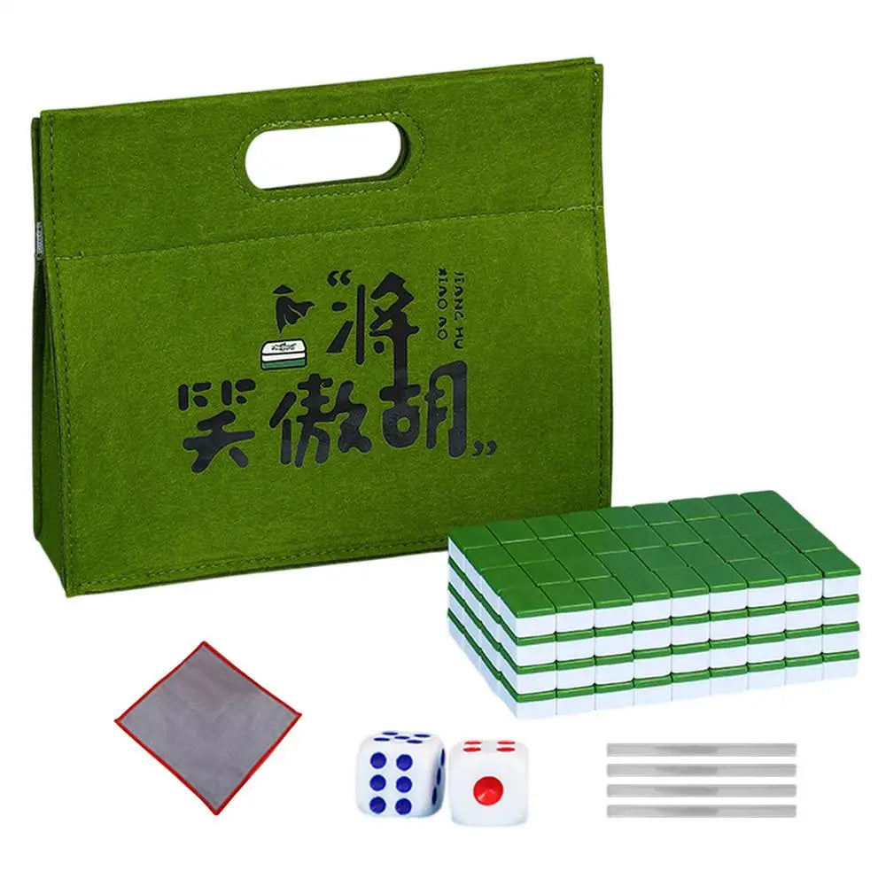 Mini Chinese Mahjong Set – 144 Tiles