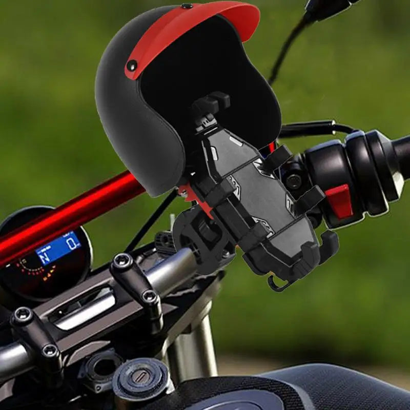 Motorcycle Anti-Vibration Phone Holder Mount