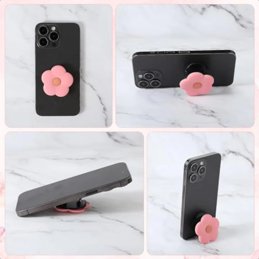 Daisy Flower Silicone Phone Grip Holder