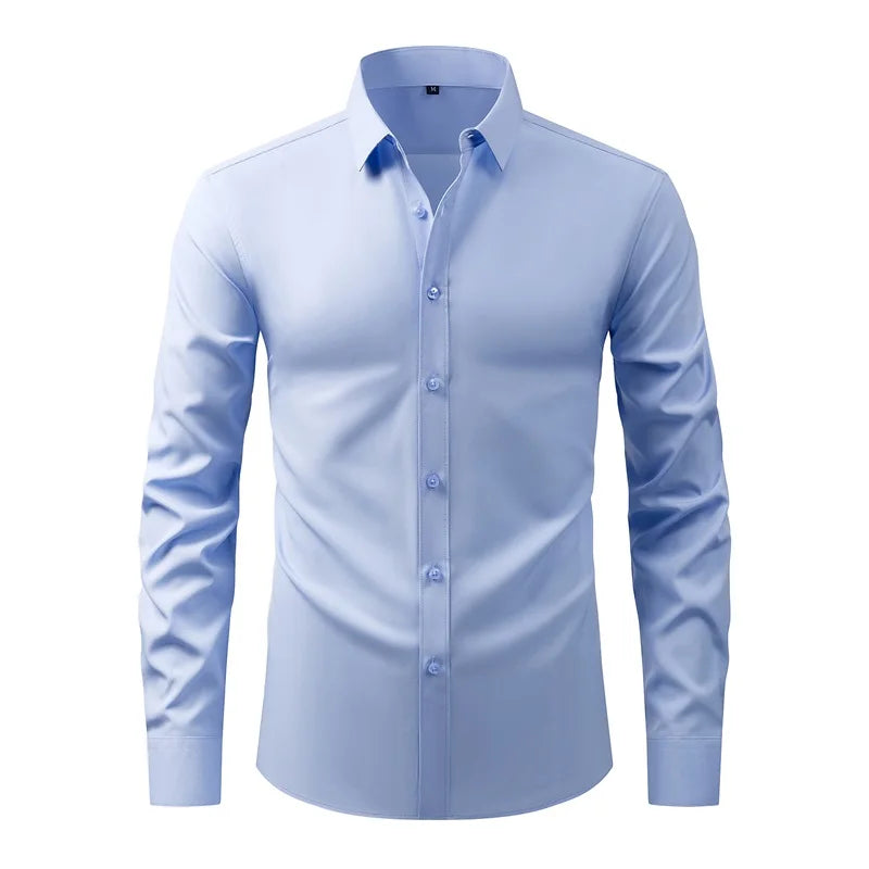 Men's Classic Long Sleeve Casual Shirt