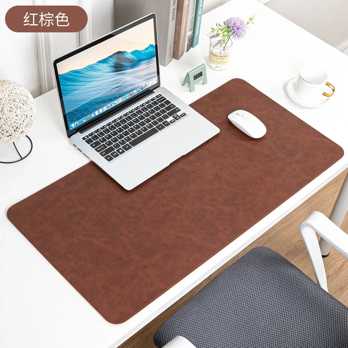 FTVAE Waterproof PU Large Desk Mouse Pad
