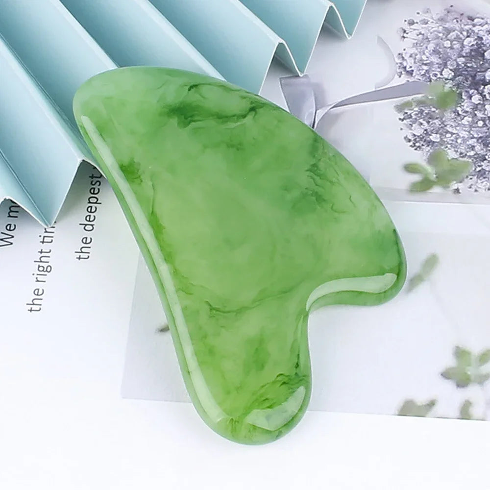Resin Guasha Facial Massage Scraper