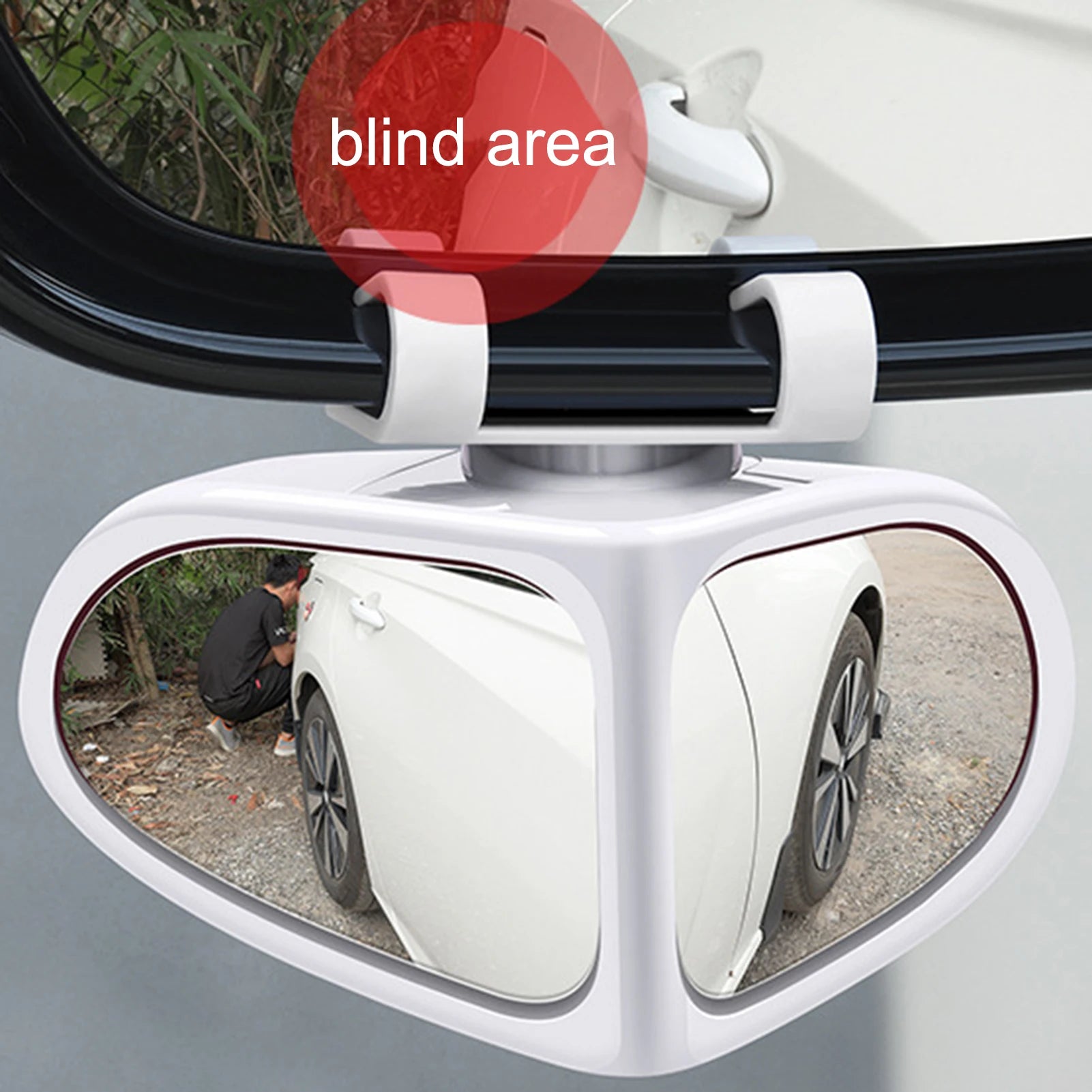 360° Wide Angle Blind Spot Side Mirror