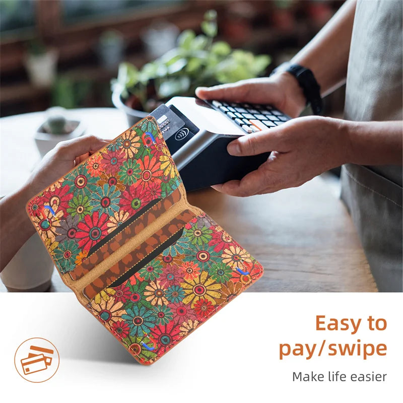 Denior Floral Cork Case iPhone 12–16