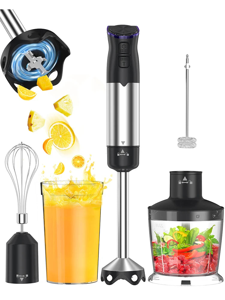 5-in-1 1000W Handheld Immersion Blender