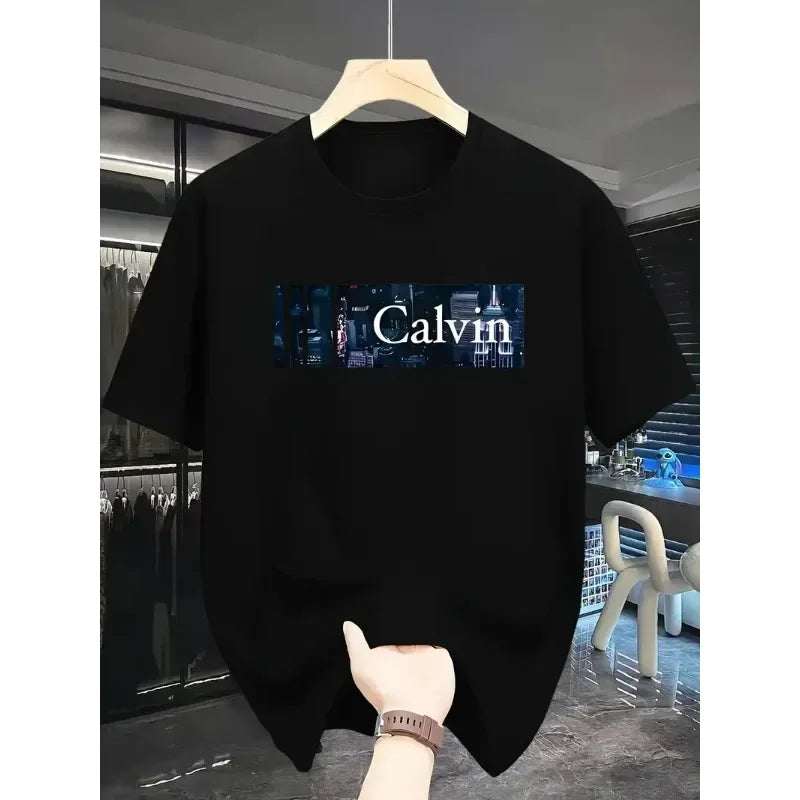 2025 Geometrisches Streetstyle-T-Shirt