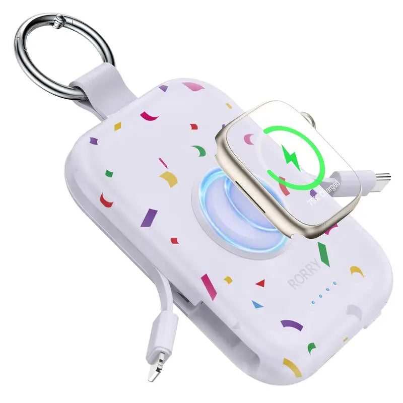 RORRY 5000mAh Fast Charger w/ Cables