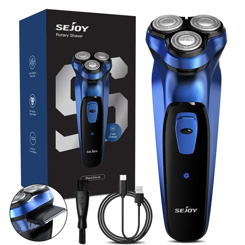 SEJOY Rechargeable Wet Dry Electric Shaver