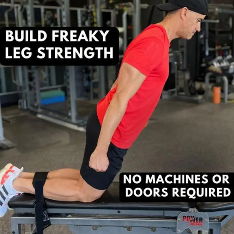 Oberschenkel-Stretchband mit Knöchelband