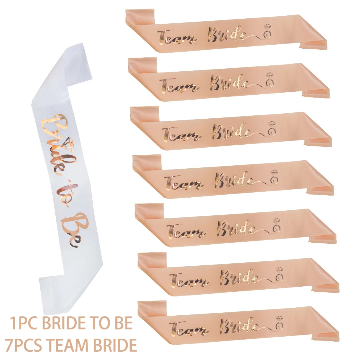 Bridal Shower Satin Sash Bride To Be