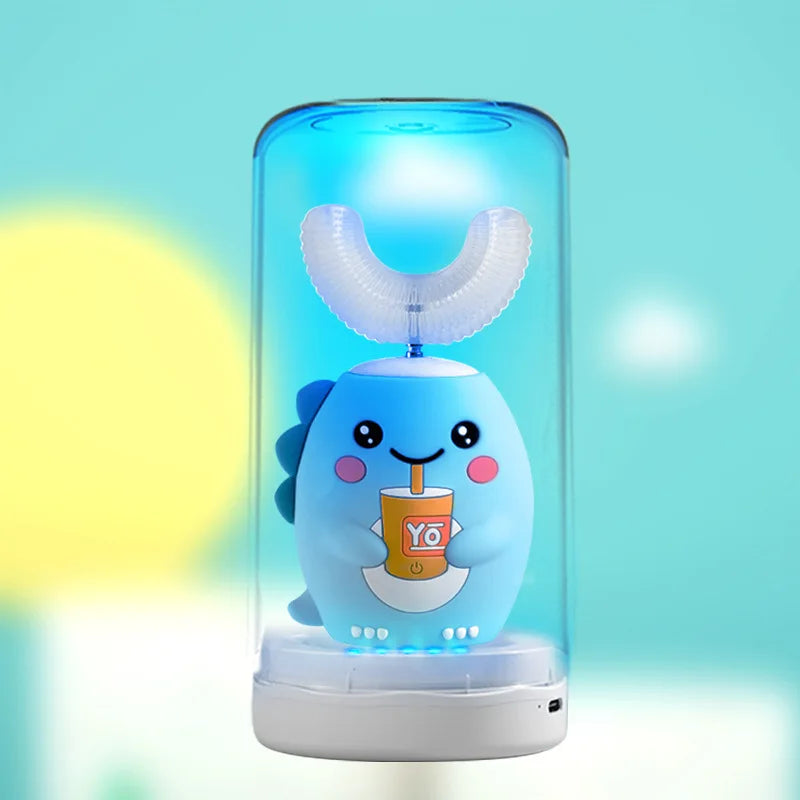 Elektrische 360°-Zahnbürste für Kinder in U-Form