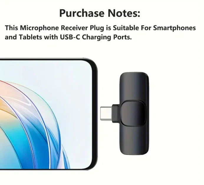 Drahtloses Lavaliermikrofon für Telefon