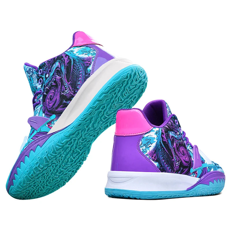 Rutschfeste, atmungsaktive Basketball-Sneaker für Herren