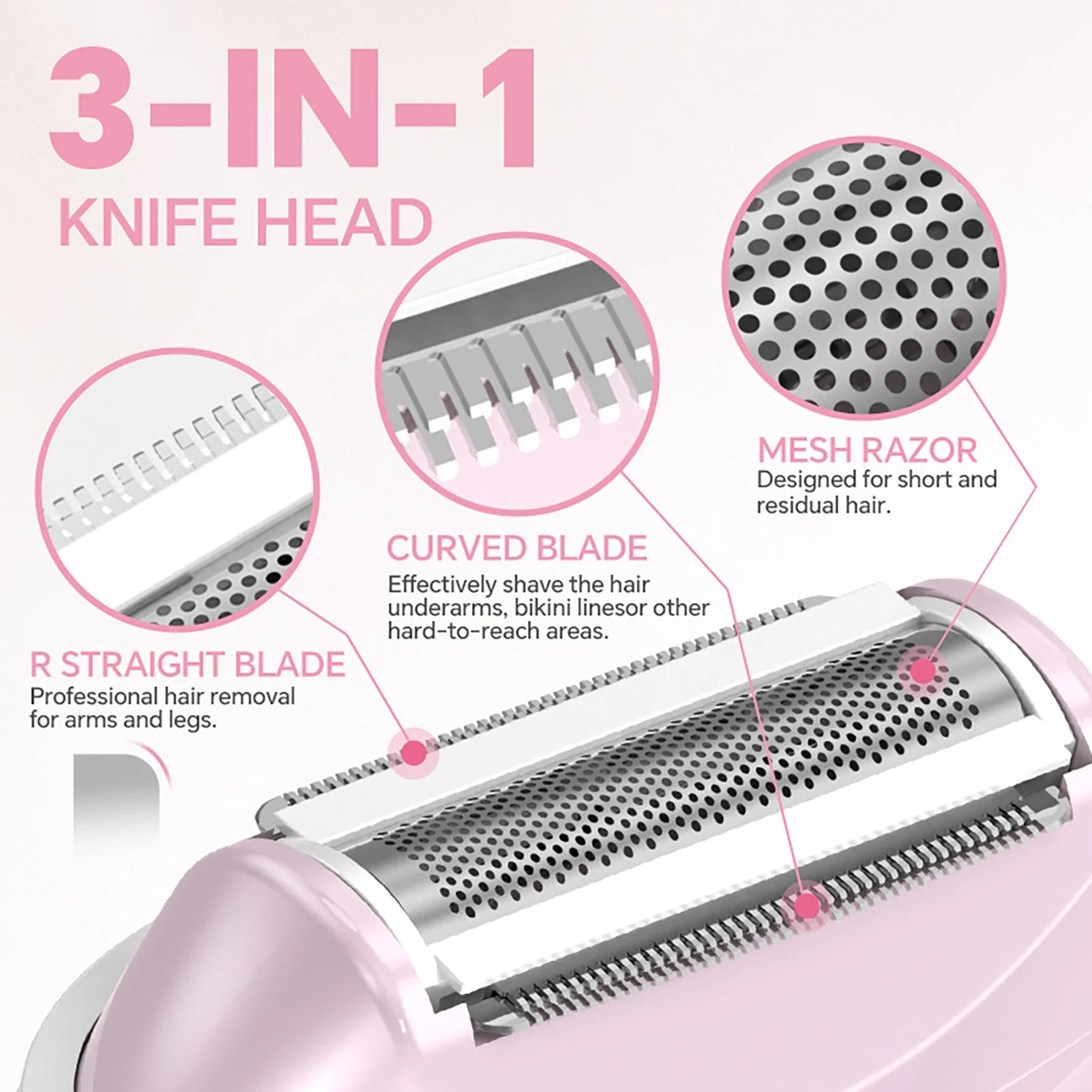 Electric Epilator & Bikini Hair Trimmer