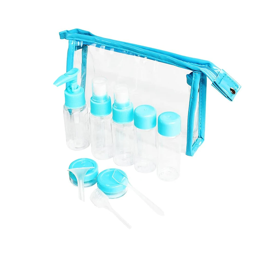Silicone Travel Bottles with Bag Set