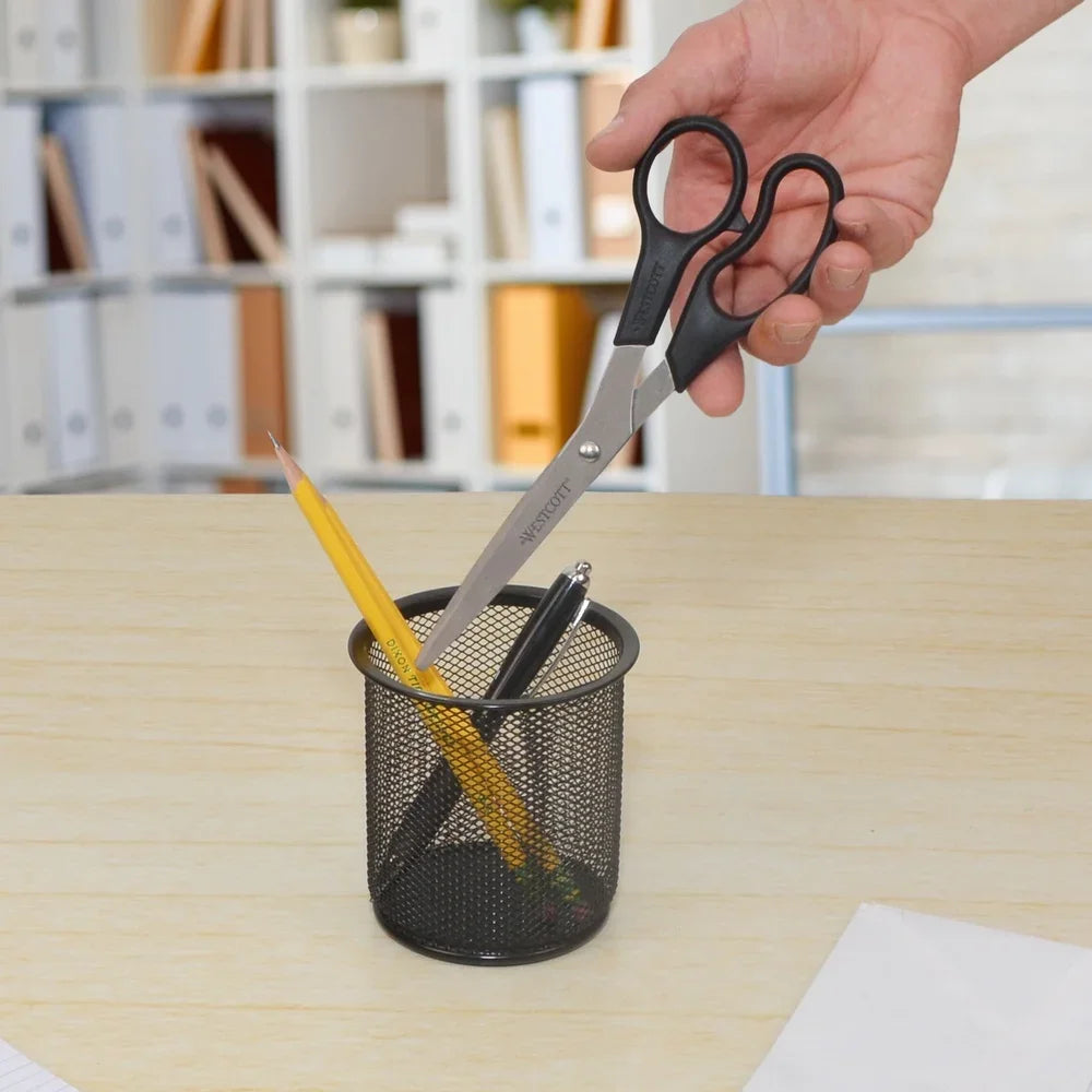 Durable 8" Stainless Steel Scissors 3 Pack