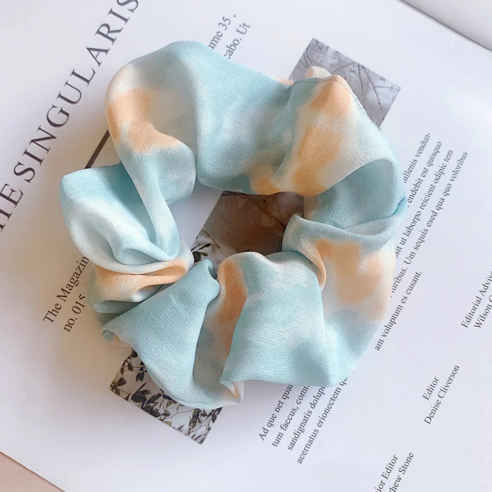 Bright Silk Scrunchie Set – 4PCS