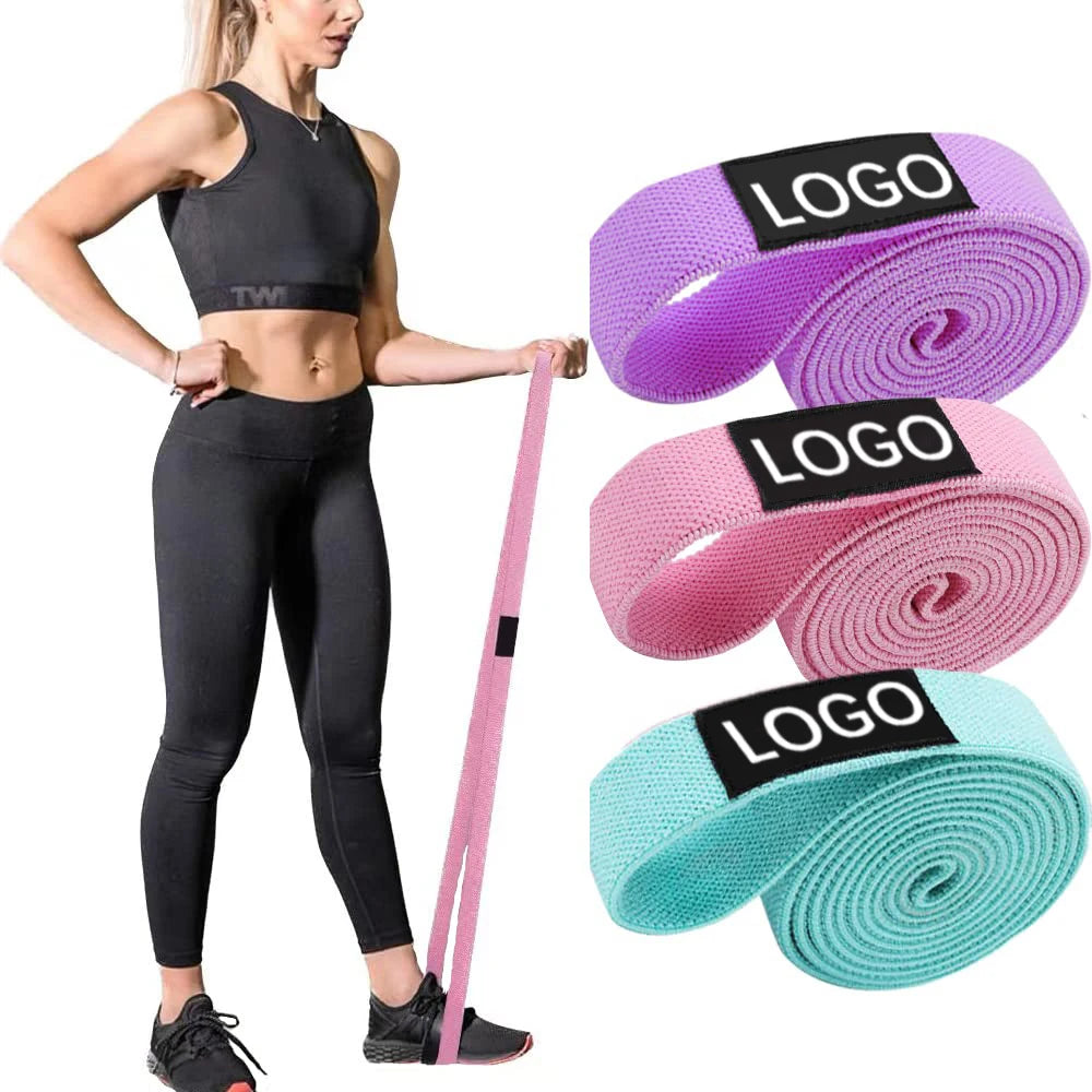 Fabric Booty Bands Long Resistance Set