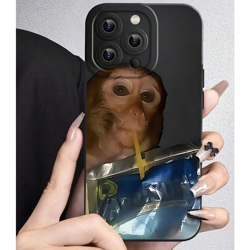 Monkey Caprisun Phone Case for iPhone