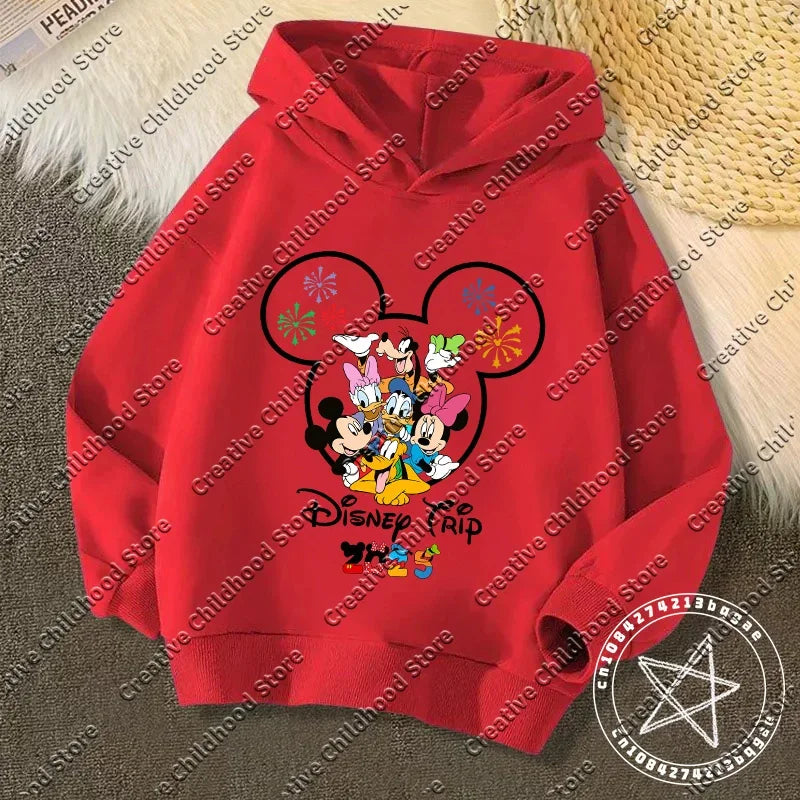 Disney Kawaii Kinder Hoodie – Reise 2025
