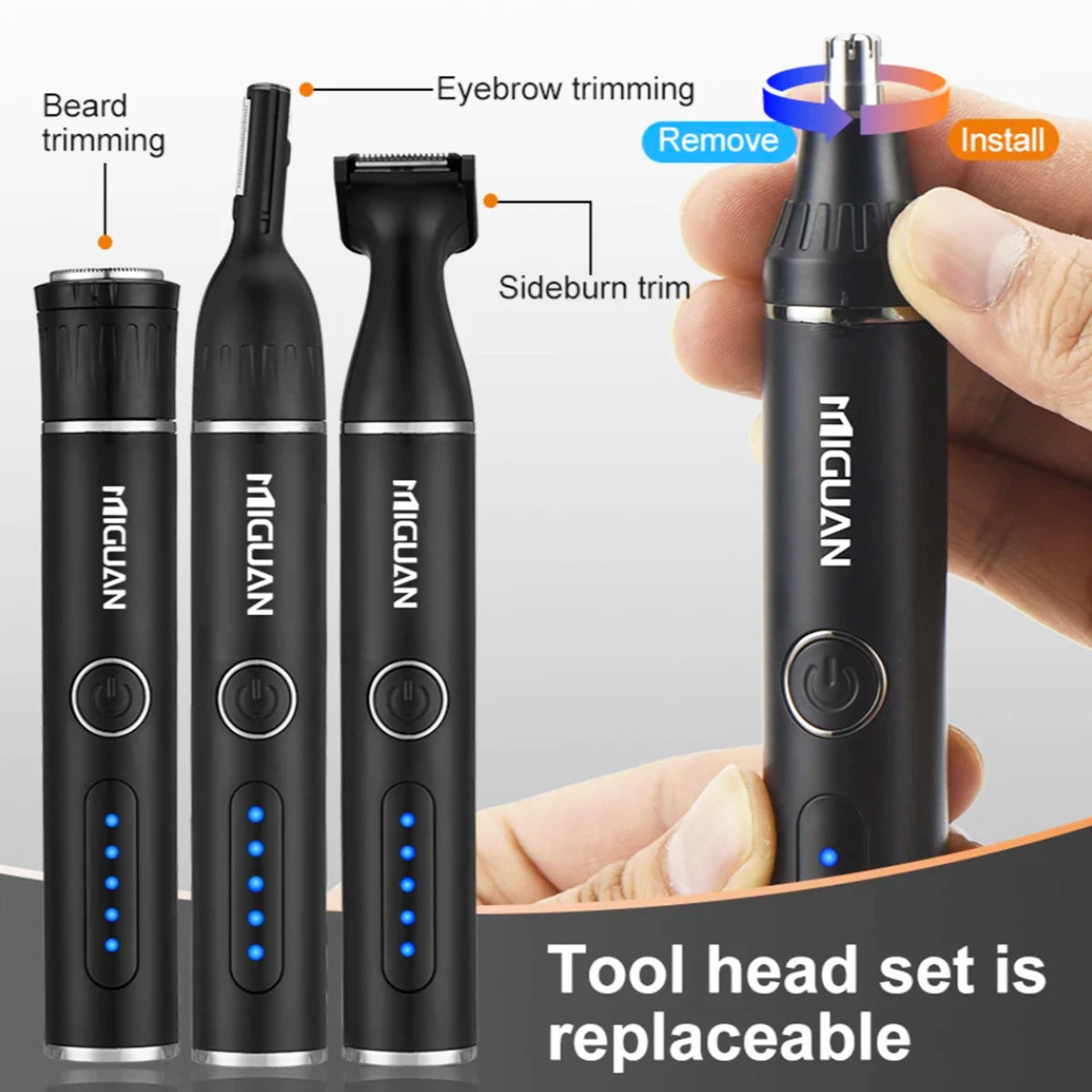4IN1 Men’s Multi-Functional Body Trimmer