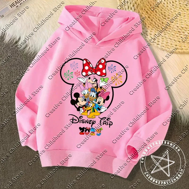 Disney Kawaii Kinder Hoodie – Reise 2025