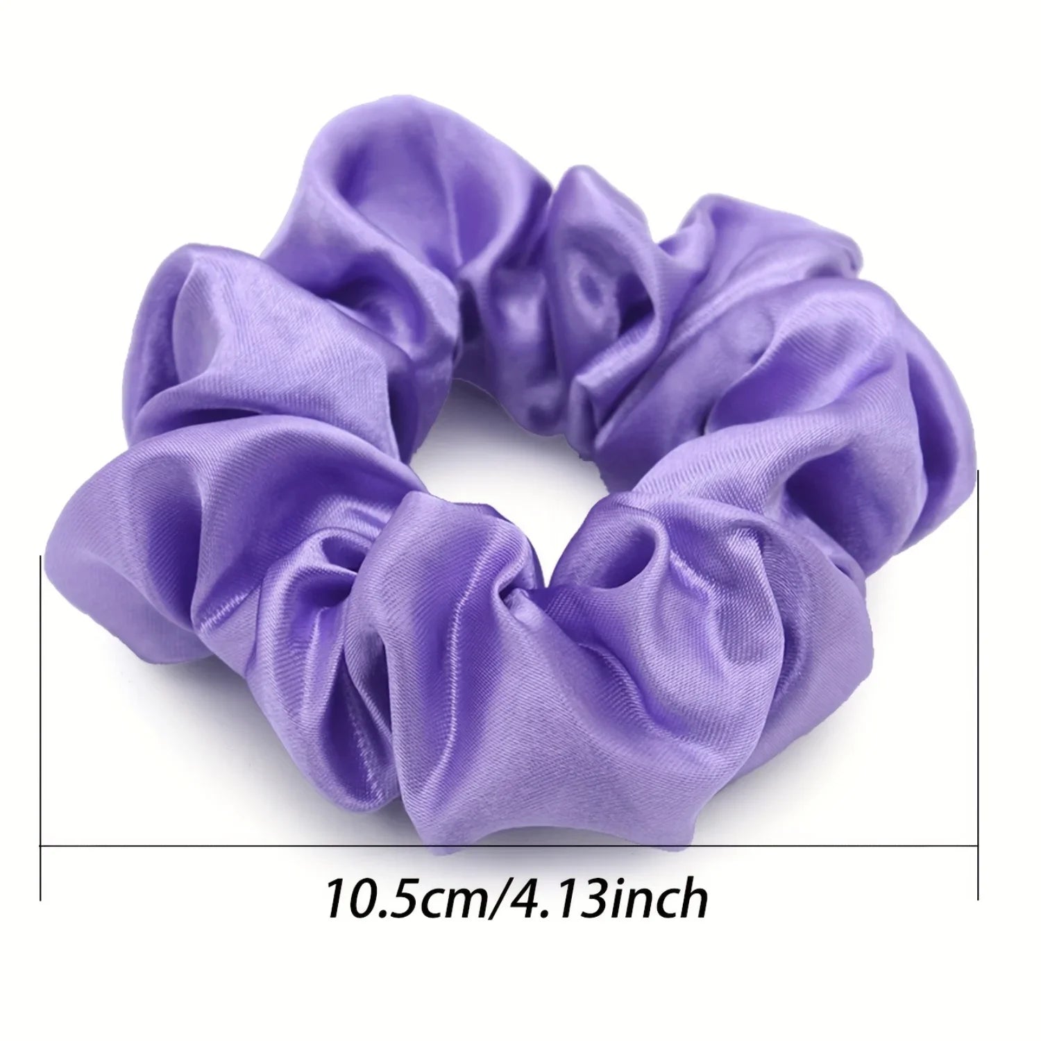 40PCS Imitation Silk Hair Scrunchies Set