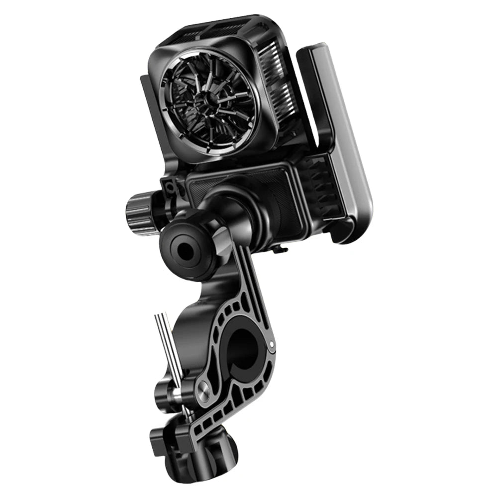 Cooling Anti-Shake Motorcycle Phone Holder