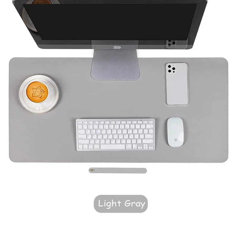 FTVAE Large PU Waterproof Desk Mat