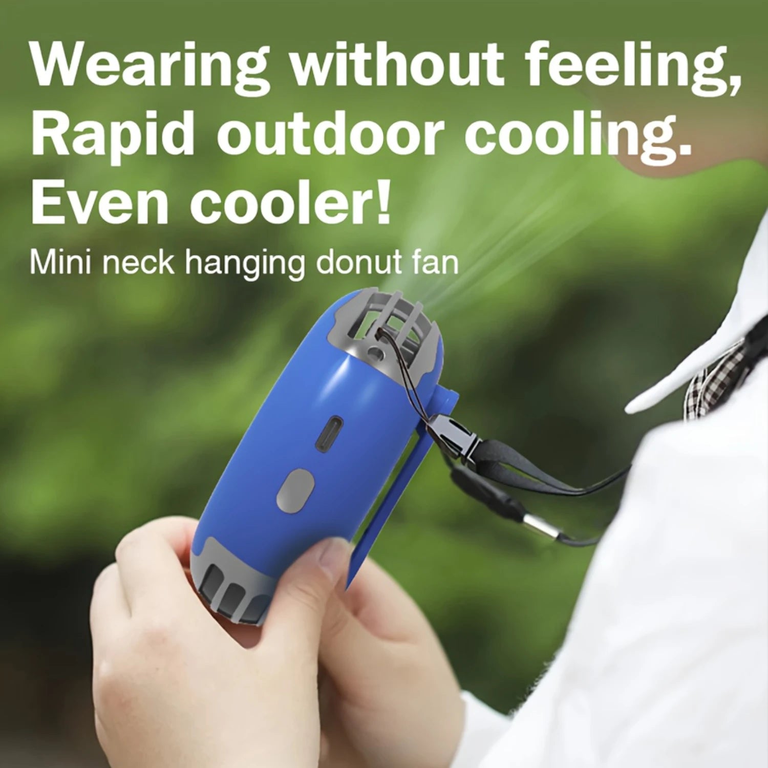 Portable Wearable Neck Air Conditioner Fan