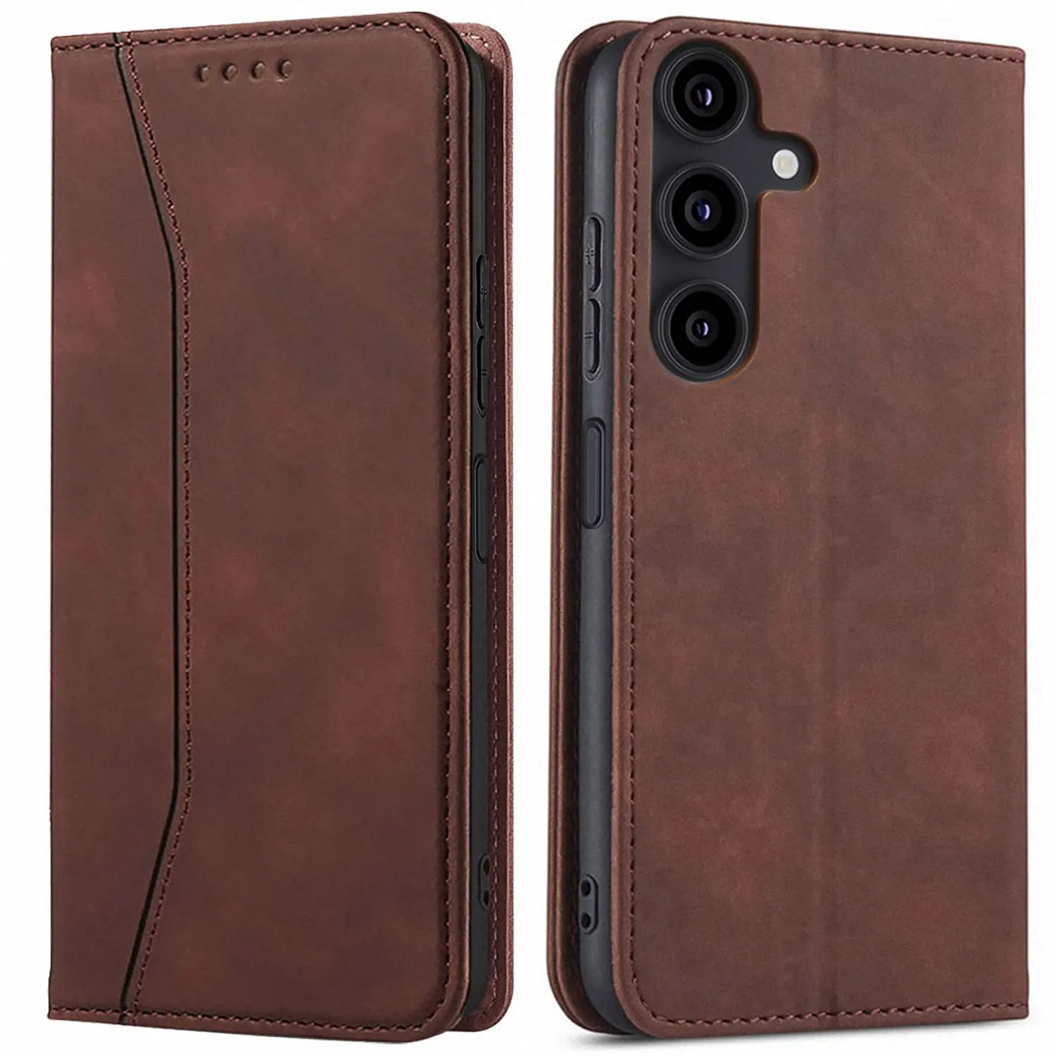 Galaxy A14 Leather Flip Wallet Case