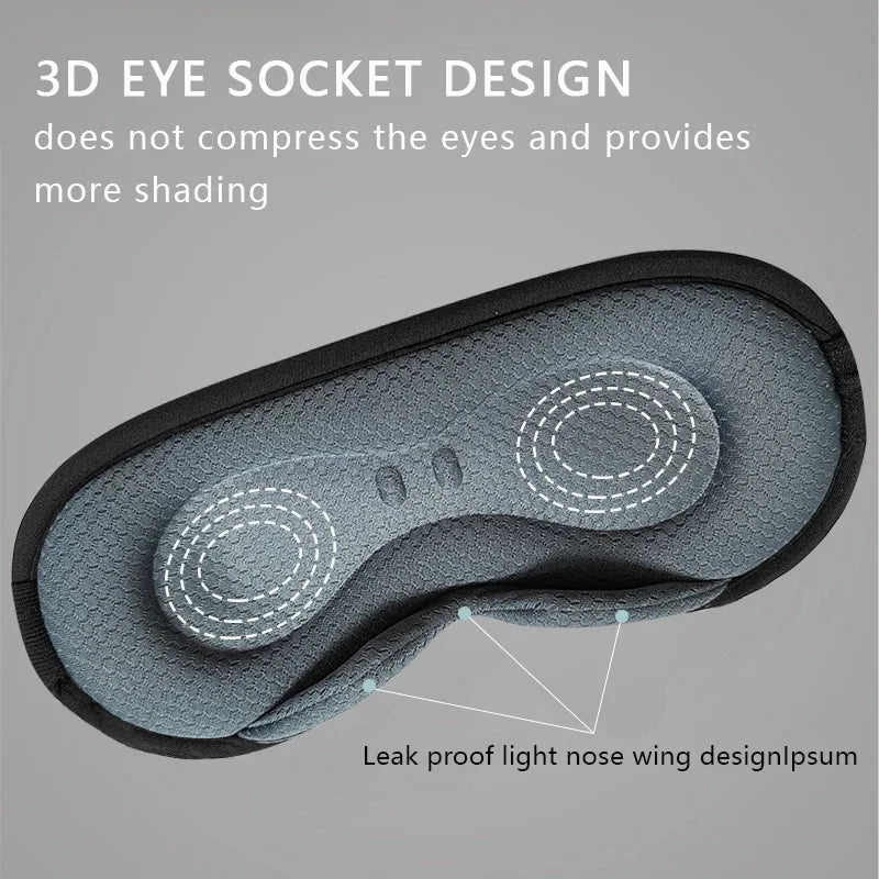 3D Steam Eye Mask with USB Heating